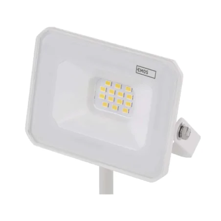 Naswietlacze-led-10w - reflektor led przed dom naświetlacz 10w biały cienki neutralny simpo zs2213w  emos 