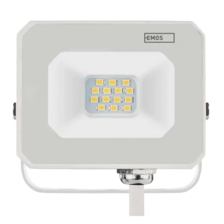 Naswietlacze-led-10w - reflektor led przed dom naświetlacz 10w biały cienki neutralny simpo zs2213w  emos 