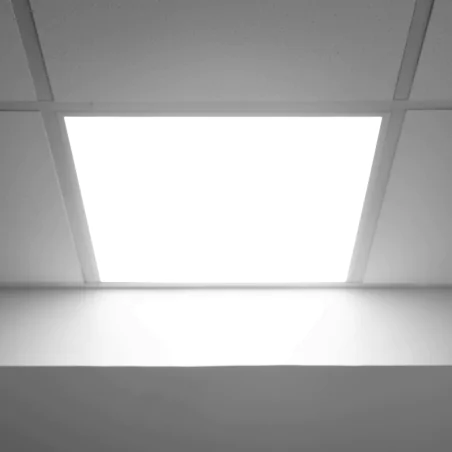 Panele-led - panel led natynkowy/podtynkowy z ramką kwadratowy 60x60 biały o mocy 35w osram 