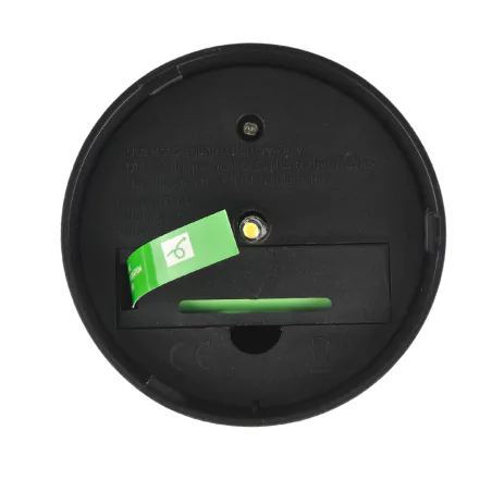 Lampy-solarne-tarasowe - lampka solarna ogrodowa na taras czarna tulia 04370 ideus 