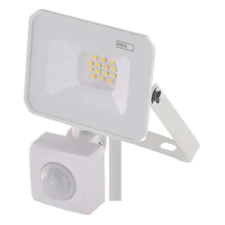 Naswietlacze-z-czujnikiem-ruchu - biały reflektor led przed dom z czujnikiem ruchu i zmierzchu simpo zs2313w emos 