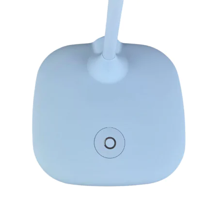Lampki-biurkowe - lampa biurkowa led z neutralnym światłem do nauki niebieska stella z7602bl emos 