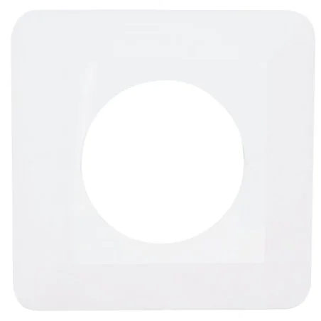 Oslony-sciany - osłona na ścianę pod kontakty i włączniki pojedyncza biała osx-910 zamel 