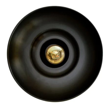 Lampy-sufitowe - lampa sufitowa wisząca w stylu retro żyrandol do kuchni i salonu czarny 20w e27 il mio iceland polux 