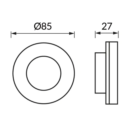 Oprawy-sufitowe-stale - oczko sufitowe podtynkowe oprawa wpuszczana w sufit czarna na żarówkę gu10 dukat 04249 ideus 