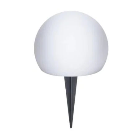 Lampy-solarne - lampa solarna kula ogrodowa 17cm wbijana z kolorowym światłem vo1928 volteno 