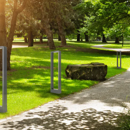 Lampy-ogrodowe-stojace - lampa ogrodowa typu słupek stojący led na zewnątrz 60cm 7w rio 3280 lvt 