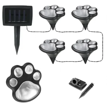 Swiecace-kule-i-girlandy - lampa solarna girlanda ogrodowa wbijana psie łapki zimne światło 3645 lvt 