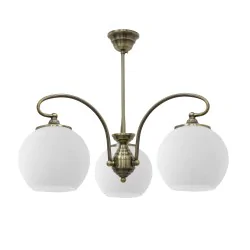 Oswietlenie - orbit lampa wisząca 3x60w e27 patynowa miedź candellux