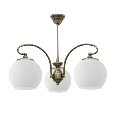 Oswietlenie - orbit lampa wisząca 3x60w e27 patynowa miedź candellux 