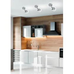 Oswietlenie - celt lampa kinkiet 1x6w led chrom 3000k candellux 