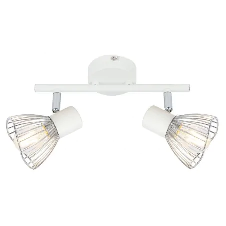 Oswietlenie - fly lampa sufitowa listwa 2x40w e14 biały/chrom candellux 