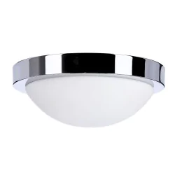 Oswietlenie - roda lampa sufitowa plafon 265 1x60w e27 chrom ip44 candellux