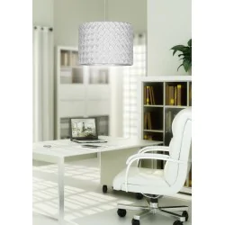 Oswietlenie - susan lampa wisząca 31 1x60w e27 biały candellux 