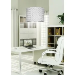 Oswietlenie - susan lampa wisząca 31 1x60w e27 biały candellux 