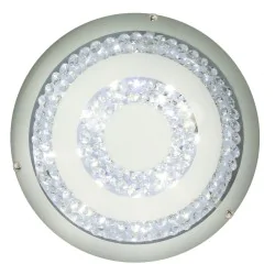 Oswietlenie - monza lampa sufitowa plafon 40 1x16w led 6500k candellux