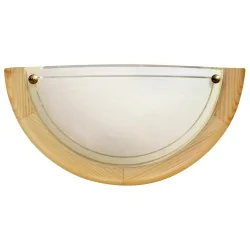 Oswietlenie - 1030 lampa sufitowa plafon1/2 drewno standard 1x60w e27 sosna candellux