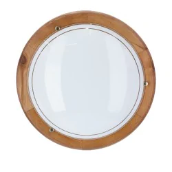 Oswietlenie - 1030 lampa sufitowa plafon40 drewno standard 2x60w e27 dąb candellux 