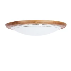 Oswietlenie - 1030 lampa sufitowa plafon40 drewno standard 2x60w e27 dąb candellux 