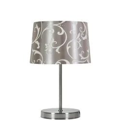 Oswietlenie - arosa lampa 1x40w e14 szary candellux