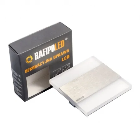 Oswietlenie-schodowe - dc6c oprawa ledowa na schody i korytarz classic led dc 12v 0.6w ciepła rafipol 