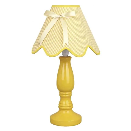 Oswietlenie - lola lampka gabinetowa 1x40w e14 żółta candellux 