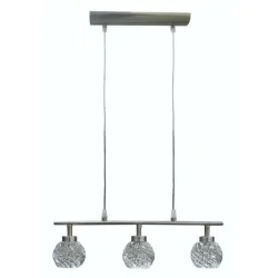 Oswietlenie - gira zwis 3x40 g9 satyna nikiel+kryształ promocja candellux