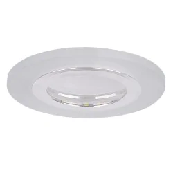 Oswietlenie - ssp-27 al/fr lampa stropowa srebrny 2x5w led 4000k klosz mrożony candellux