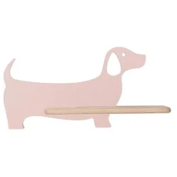 Oswietlenie - dog lampa kinkiet 5w led 4000k iq kids różowy candellux