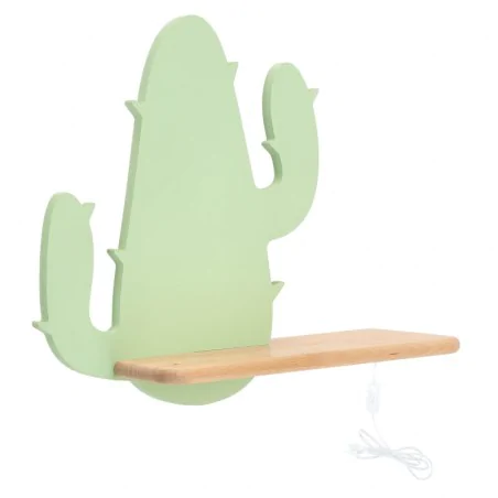 Oswietlenie - cactus 2 lampa kinkiet 4 led 4000k iq kids z przew zielony candellux 