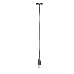 Oswietlenie - zawiesie metalowe rl-lpp060ax 1x60w e27 czarny candellux 