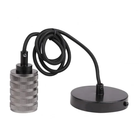 Oswietlenie - zawiesie metalowe rl-lpp060ax 1x60w e27 czarny candellux 