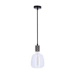 Oswietlenie - zawiesie metalowe rl-lpp060ax 1x60w e27 czarny candellux 