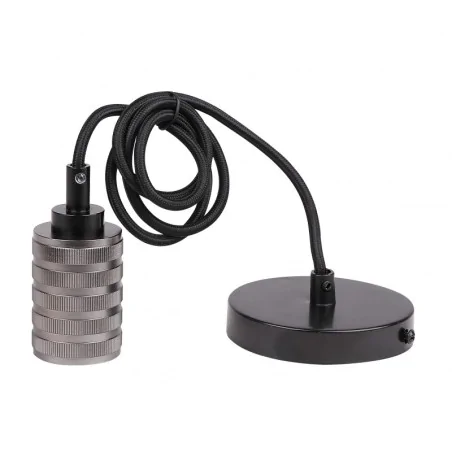 Oswietlenie - zawiesie metalowe rl-lpp060ax 1x60w e27 czarny candellux 