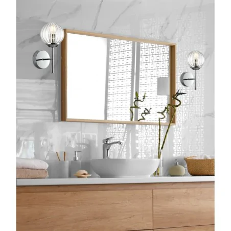 Oswietlenie - best 2 kinkiet 1x40w e14 chrom candellux 