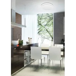 Oswietlenie - lampa sufitowa jasper plafon 24w led biały 4000k candellux 