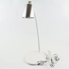 Lampki-biurkowe - nowoczesna energooszczędna lampka biurkowa biała vo0796 volteno 