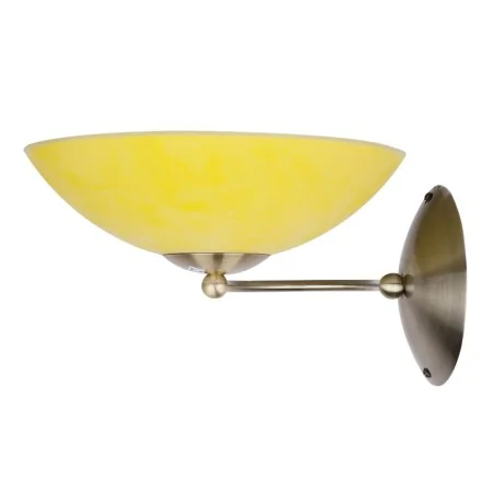 Oswietlenie - lampa lido kinkiet  1x60w e27 patyna candellux 