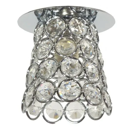 Oswietlenie - oprawa stropowa dekoracyjna sk-72 ch/tr g9 chrom 1x40w g9 kryształ transparent candellux 