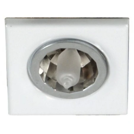 Oswietlenie - oprawa punktowa kwadrat po-05 wh g4 biały candellux 