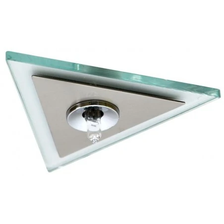 Oswietlenie - oprawa punktowa po-04 ch/sn g4 chrom+satyna nikiel trójkąr candellux 