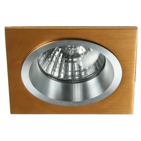 Oswietlenie - oprawa stropowa sa-03 sng/al mr16 sat złoto aluminium candellux 