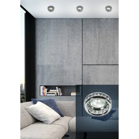 Oswietlenie - sk-79 ch/tr mr16 1x50w chrom  oczko sufitowe  lampa sufitowa candellux 