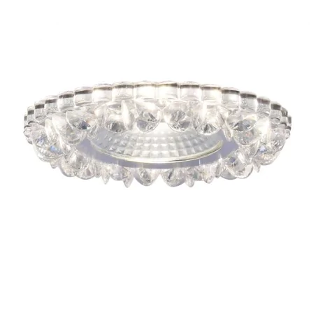 Oswietlenie - oprawa stropowa stała okrągła sak-03 al/tr 5w led cob 230v szkło akrylowe bezbar candellux 