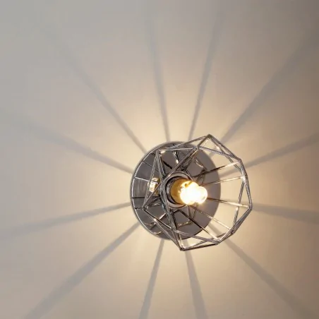 Oswietlenie-sufitowe - oprawa sufitowa stropowa z ażurowym kloszem koszyczek 2241111 candellux 