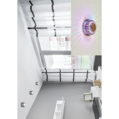 Oswietlenie - sa-09 al 3w led rgb 230v oczko sufitowe  lampa sufitowa  aluminiowa candellux 