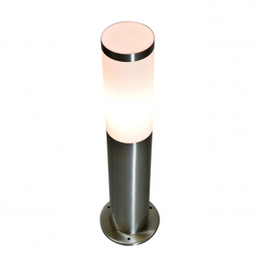 Lampy-ogrodowe-stojace - lampa ogrodowa inox livia cie014-45 tuba niska satynowa polux 