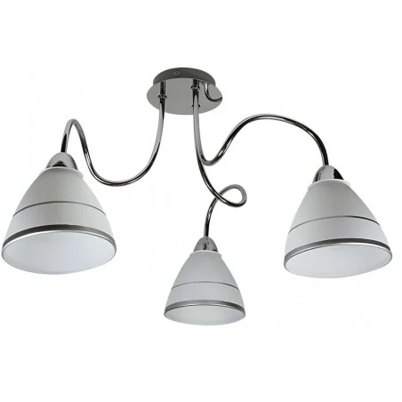 Oswietlenie - elf lampa sufitowa 3x40w e14 chrom candellux 