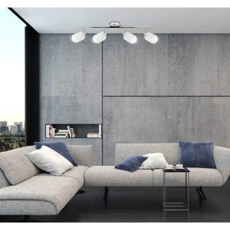 Oswietlenie - lampa trans listwa 4x40w g9 chrom candellux 