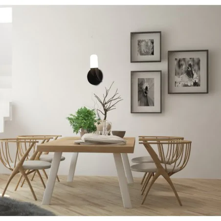 Oswietlenie - kinkiet sakai 1 czarny candellux 